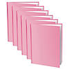 Young Authors Young Authors Pink Hardcover Blank Book, White Pages, 11"H x 8-1/2"W Portrait, 14 Sheets/28 Pages, Pack of 6 Image 1