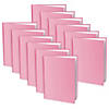 Young Authors Young Authors Pink Hardcover Blank Book, White Pages, 8"H x 6"W Portrait, 14 Sheets/28 Pages, Pack of 12 Image 1
