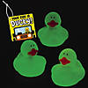 Your Ride is Ducky Glow-in-the-Dark Rubber Ducks Kit for 12 Image 1