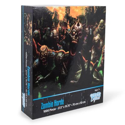 Zombie Horde Monster Horror 1000 Piece Jigsaw Puzzle Image 1