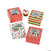 Bright Christmas Cupcake Boxes