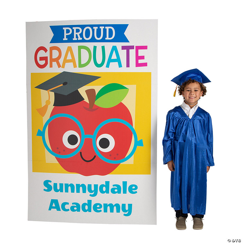 67 1/2" Personalized Elementary Graduation Cardboard Cutout Stand-Up Image Thumbnail