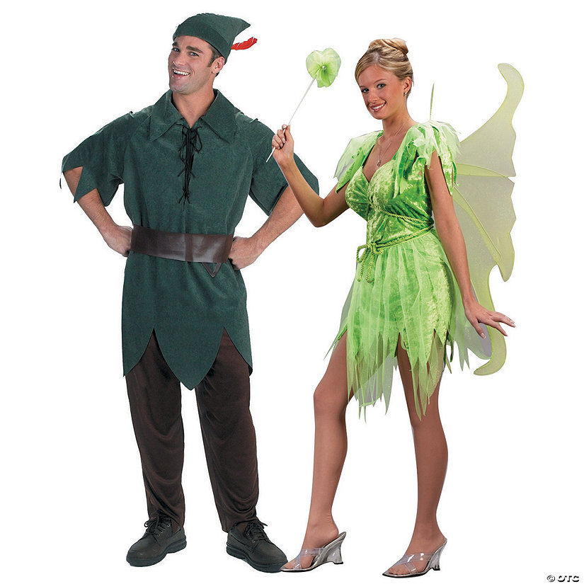Adult's Peter Pan Couples Costumes Image