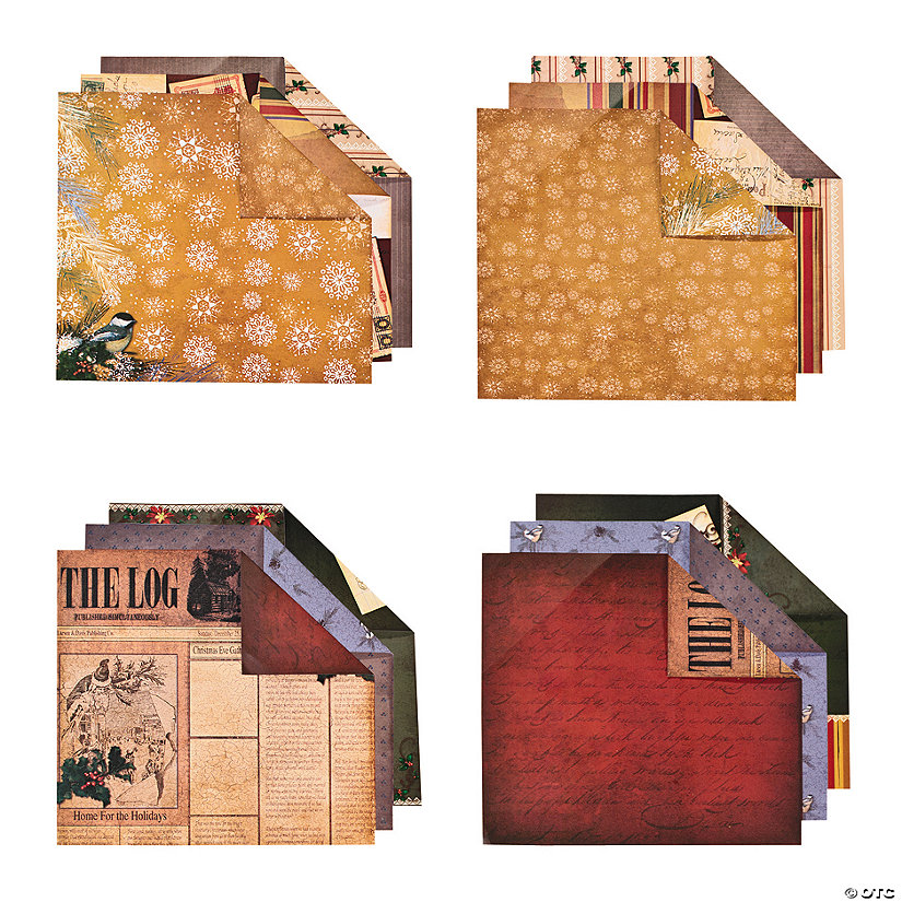 Christmas Cabin Scrapbook Collection Image