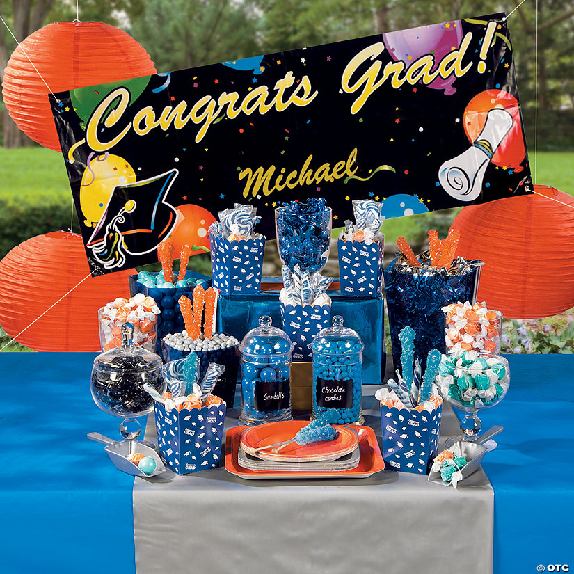 Congrats Grad Candy Buffet Idea Image