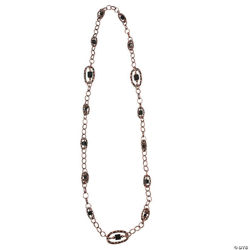Copper and Black Necklace Idea Image