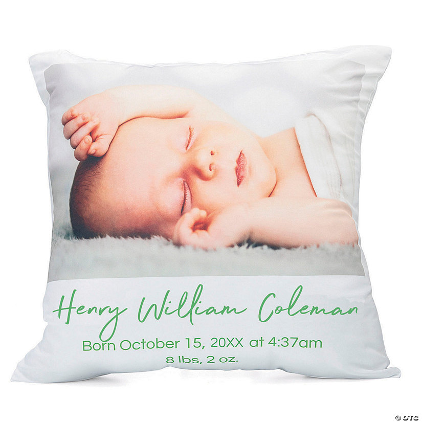 Custom Photo Baby Pillow Image