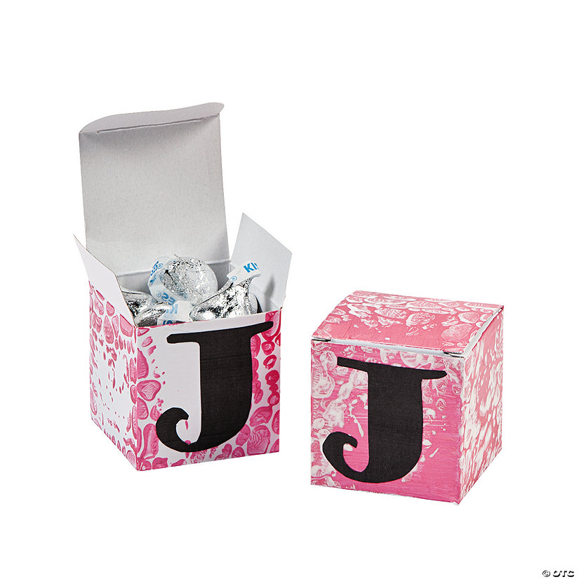 DIY Monogram Small Gift Box Idea Image
