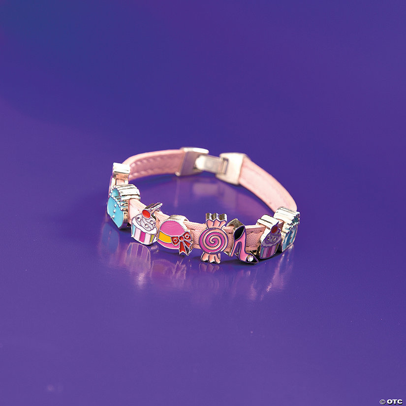Girly Slide Charm Bracelet Idea Image
