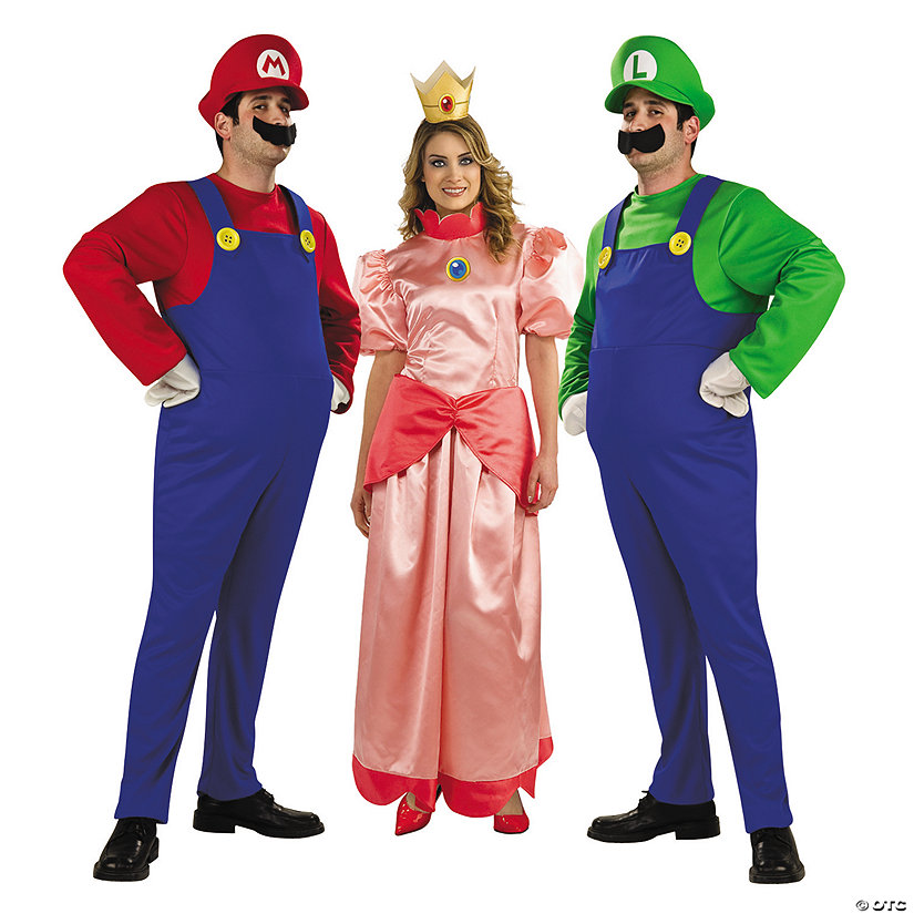 Mario Brothers Group Costumes Image