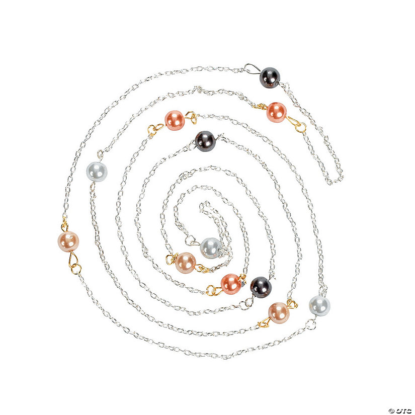 Multi-strand Silver Multicolor Round Necklace Idea Image