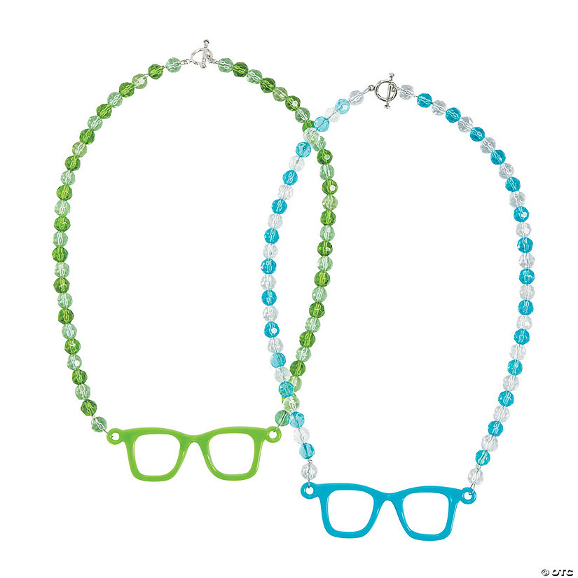 Nerdy Glasses Necklace Idea Image
