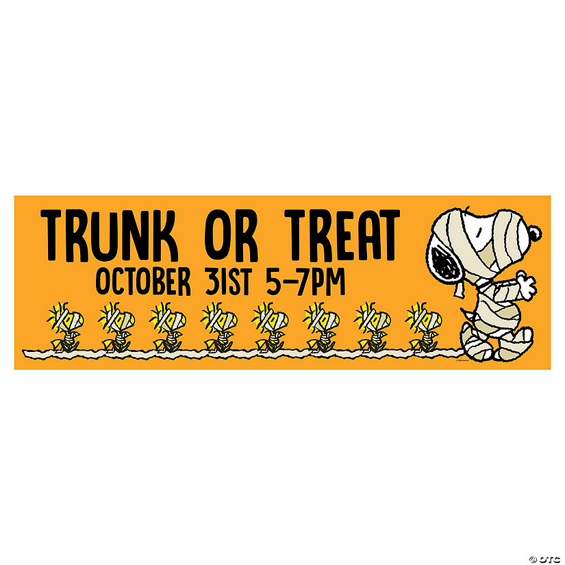 Peanuts<sup>&#174;</sup> Halloween Custom Banner - Medium Image Thumbnail