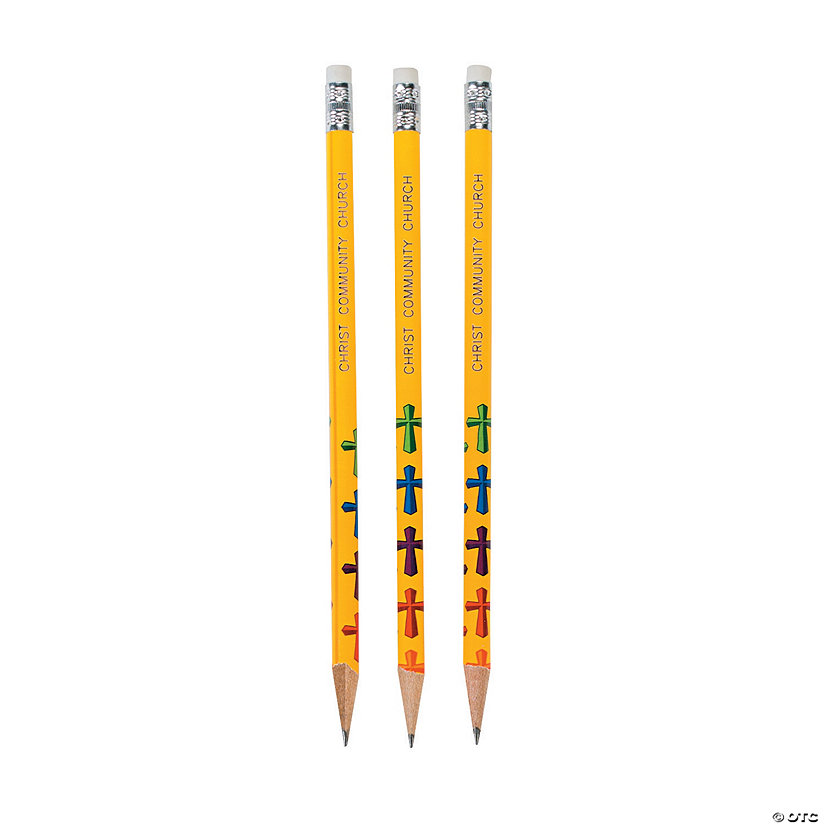 Personalized Cross Pencils Image