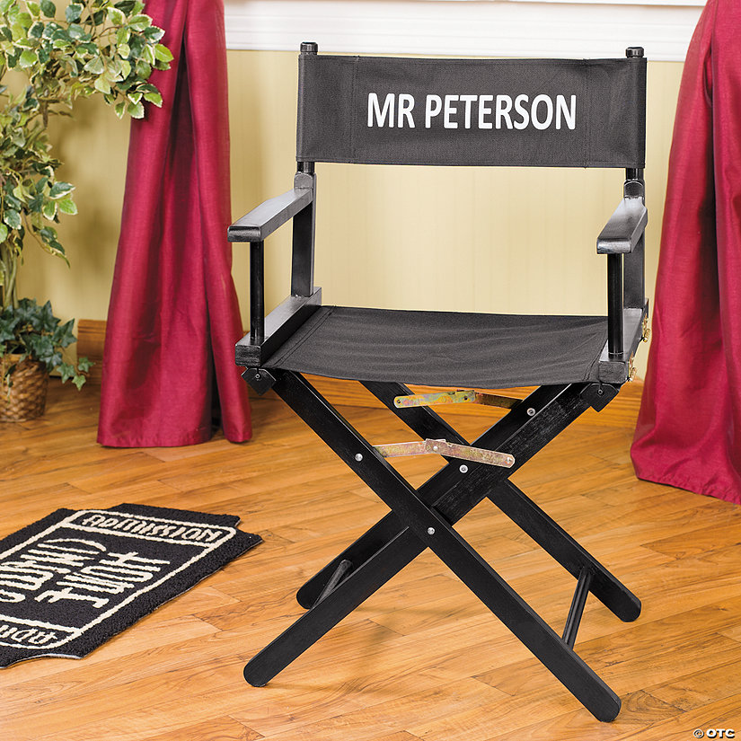 Personalized Director's Chair Image Thumbnail