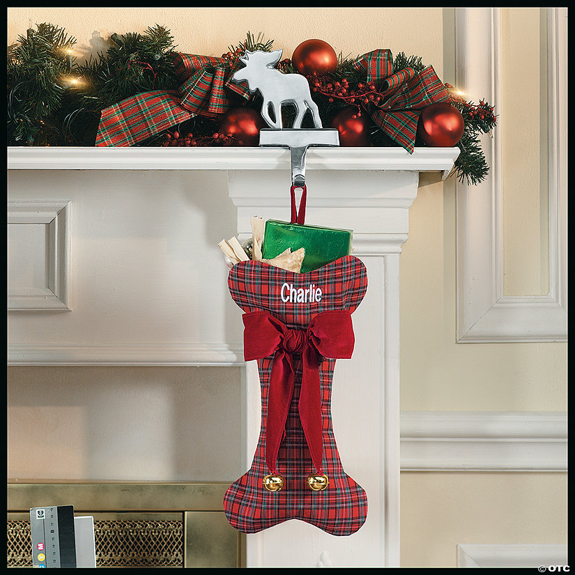 Personalized Dog Christmas Stocking Image