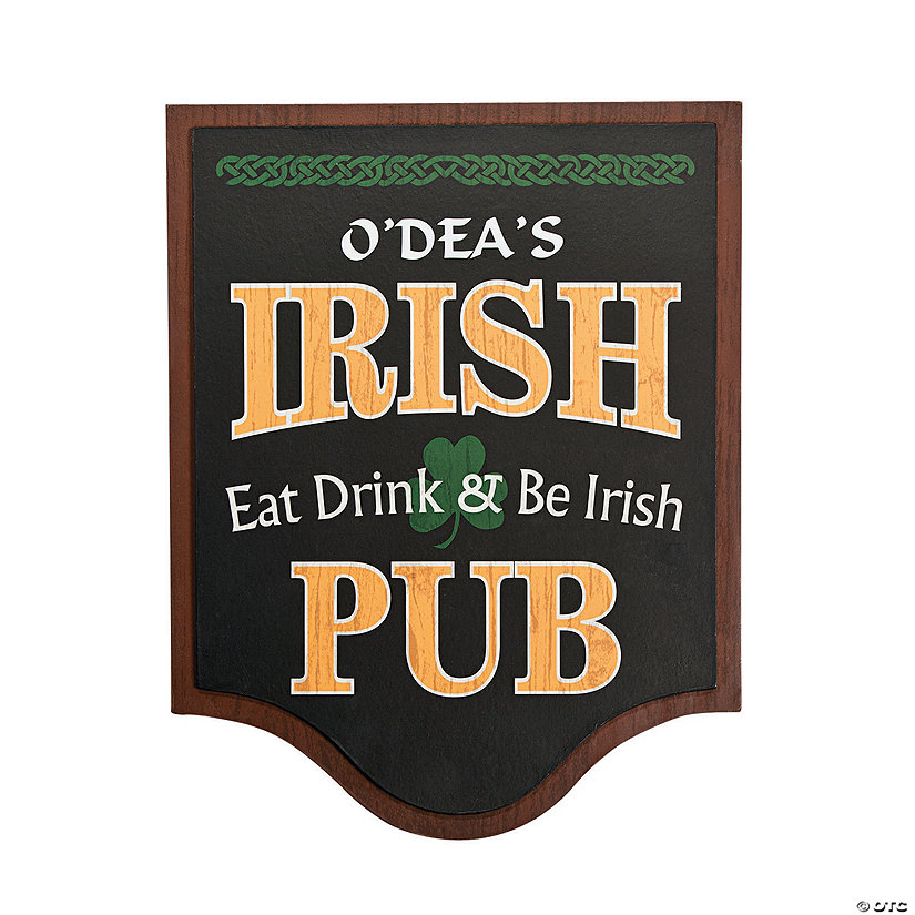 Personalized Irish Pub Sign Image