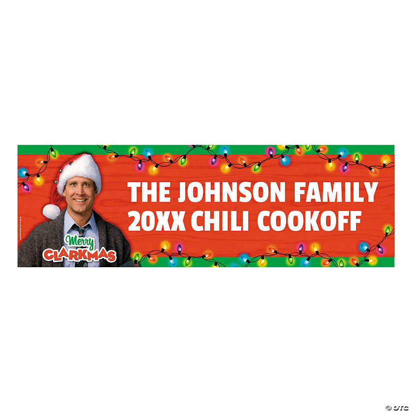 Personalized National Lampoon&#8217;s Christmas Vacation&#8482; Banner &#8211; Medium Image Thumbnail