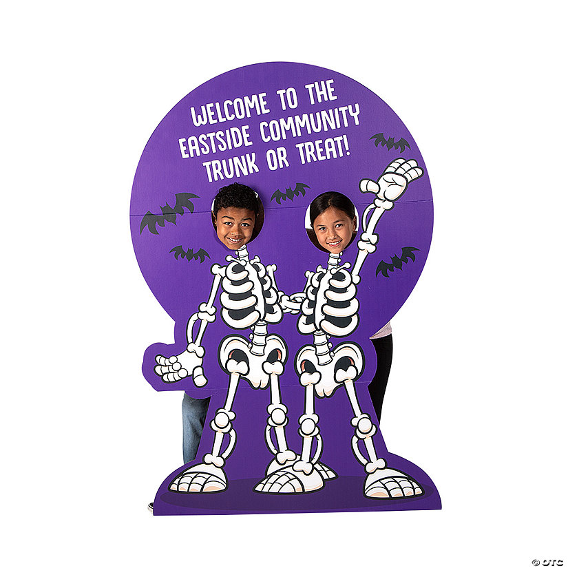 Personalized Skeleton Cardboard Cutout Stand-In Stand-Up Image Thumbnail
