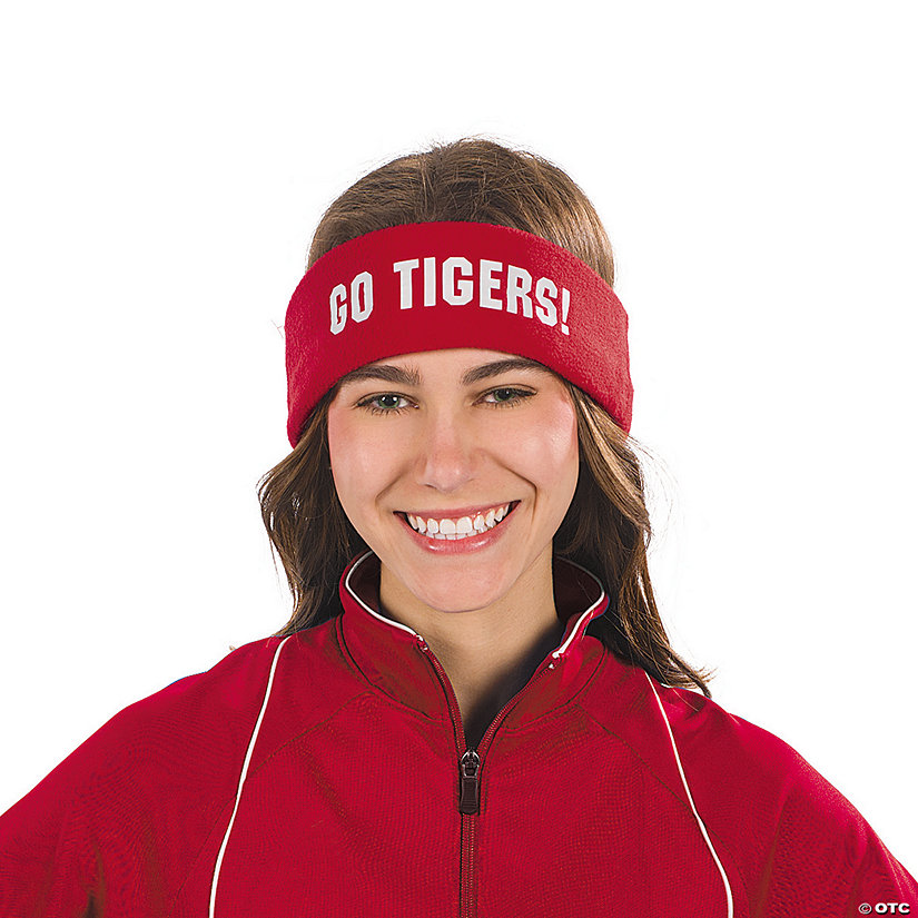 Red Personalized Headbands - 12 Pc. Image