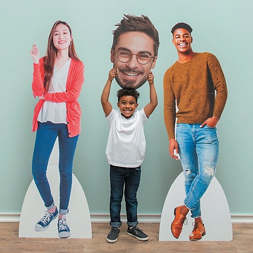 Personalized Stand-Ups & Cutouts - Big Head Cutouts for Any Occasion