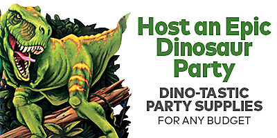 Host an Epic Dinosaur Party - Dino-tastic Party Supplies for Any Budget