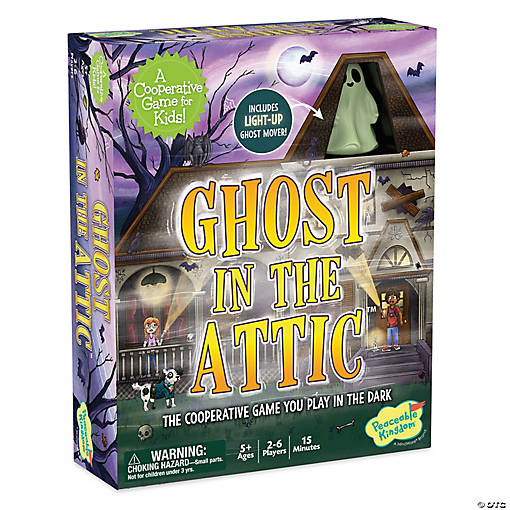 Ghost in the Attic Peaceable Kingdom Cooperative Board Game