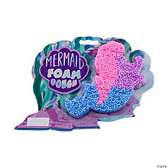 Mermaid Foam Dough Containers