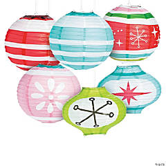 Christmas Paper Lanterns | Oriental Trading