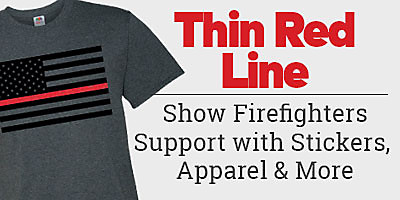 Show firefighters support with stickers, apparel and more.
