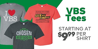 VBS T-Shirts starting at $9.99