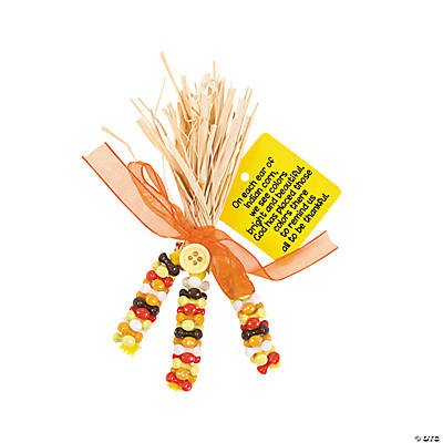 Beaded Indian Corn Pin Craft Kit - Oriental Trading