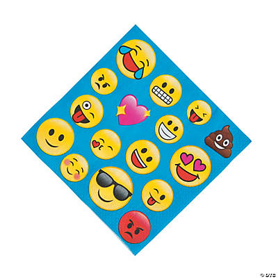 Emoji Luncheon Napkins