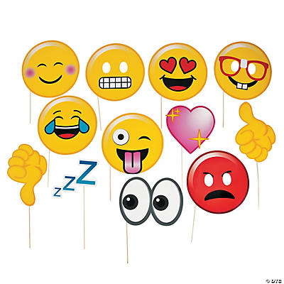 Emoji Photo Stick Props