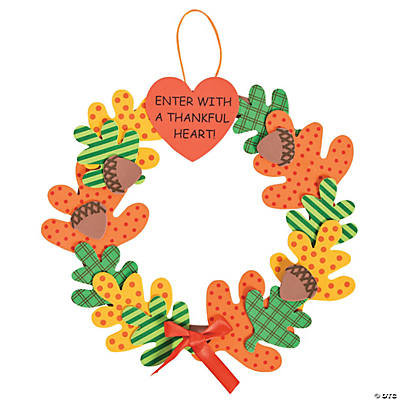 Enter with a Thankful Heart Wreath Craft Kit