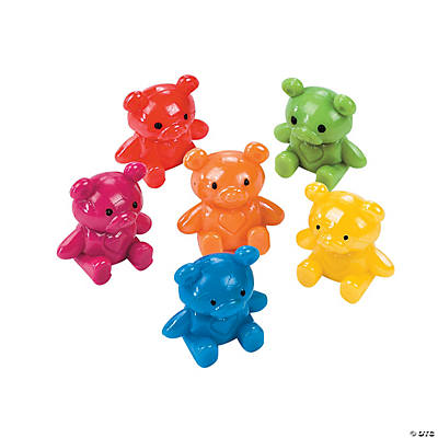 Mini Teddy Bear Characters - Oriental Trading - Discontinued