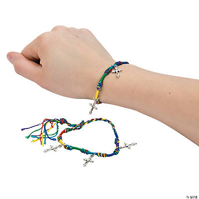 charms Bracelets Charms Cross Friendship  Rainbow cross with bulk for bracelets