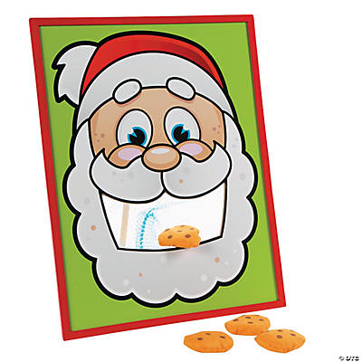 Image result for oriental trading santa's cookies bean bag toss