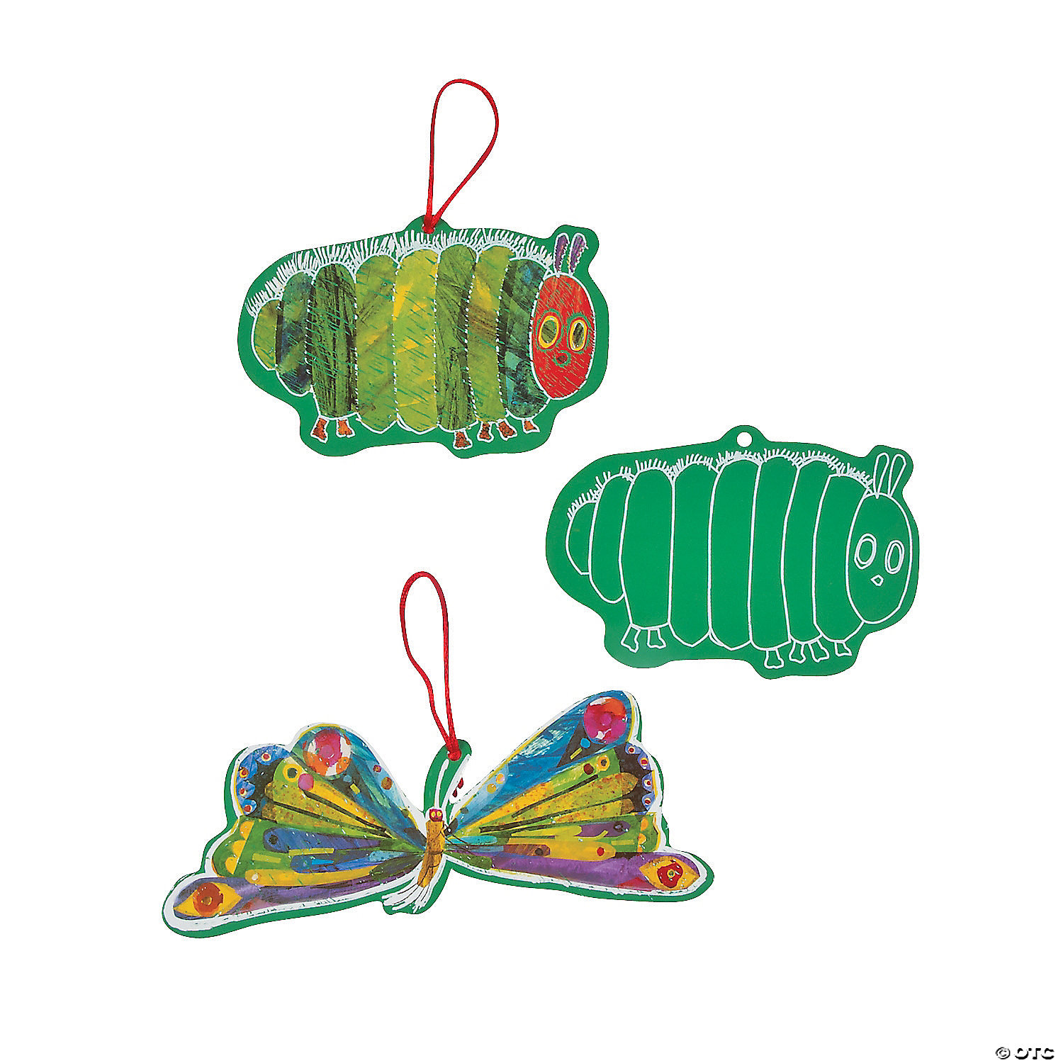 Eric Carle's The Very Hungry Caterpillar™ Scratch ’N Reveal Ornaments