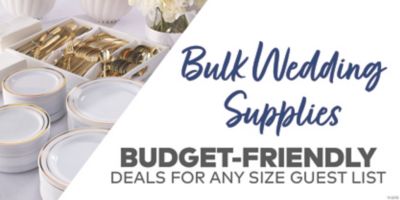 Bulk Wedding Supplies - Budget-Friendly Deals for Any Size Guest List