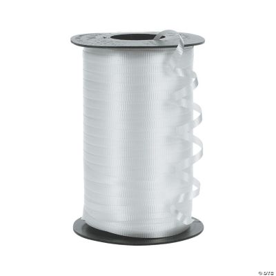 White Curling Ribbon