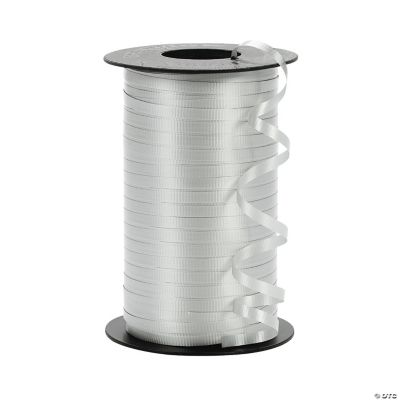 Silver Curling Ribbon