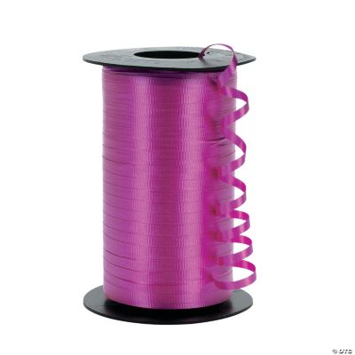 Neon Pink Curling Ribbon