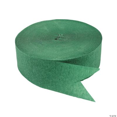 Forest Green Jumbo Streamers