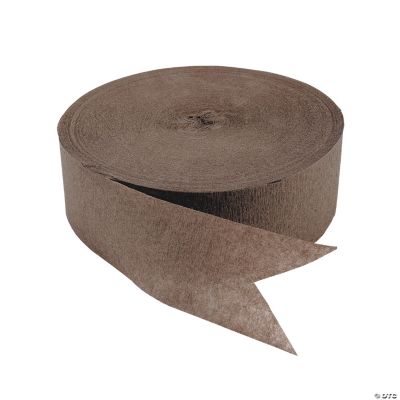 Brown Jumbo Streamers