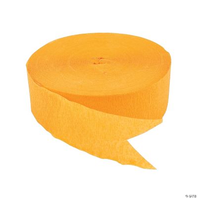 Yellow Jumbo Streamers