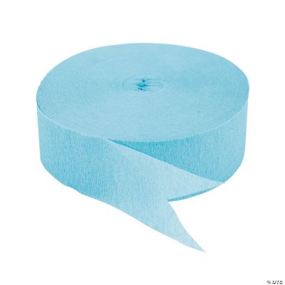 Ice Blue Jumbo Streamers