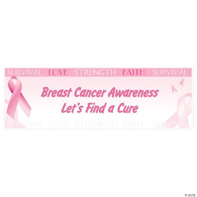 Personalized Breast Cancer Awareness Banner