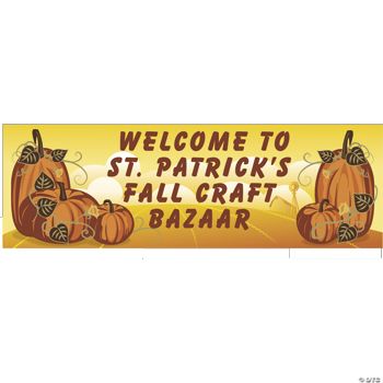 Personalized Fall Banner  (LG)