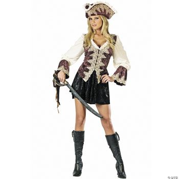 Royal Pirate Lady Adult Women’s Costume